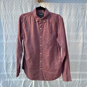 Bonobos red button down shirt